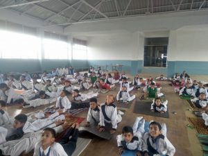 Yoga At Shimla Presidency School